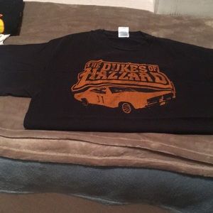 Dukes of Hazzard black t shirt